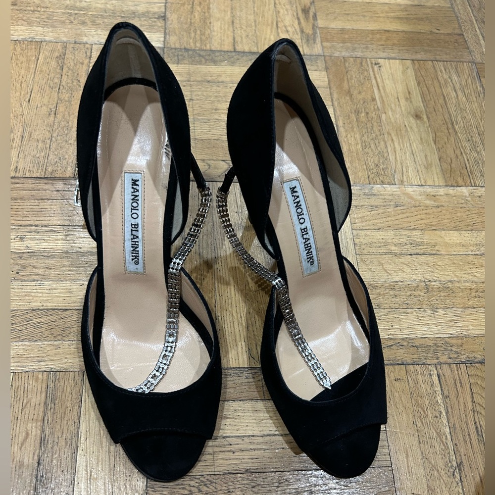 Manolo Blahnik heels size 38.5